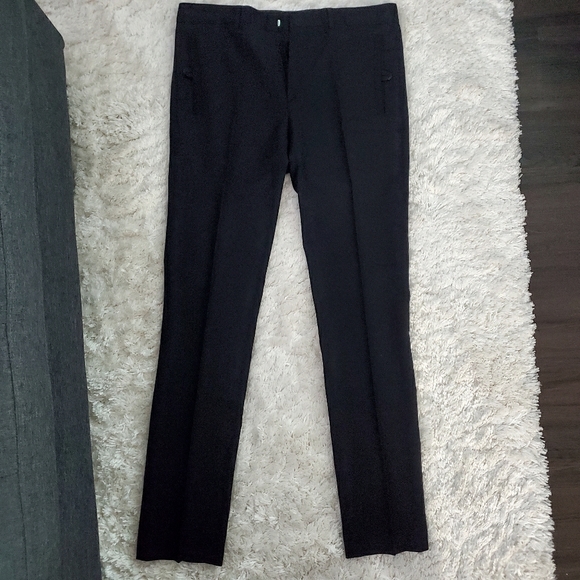 Dior Black Pleated Dress Slack Size 48
